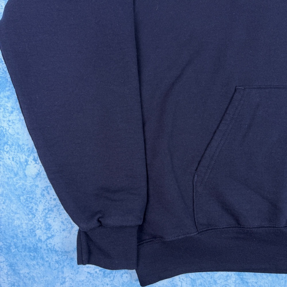 Champion Syracuse University Hoodie Navy Blue Mens Medium Sweatshirt NCAA - Picture 3 of 9
